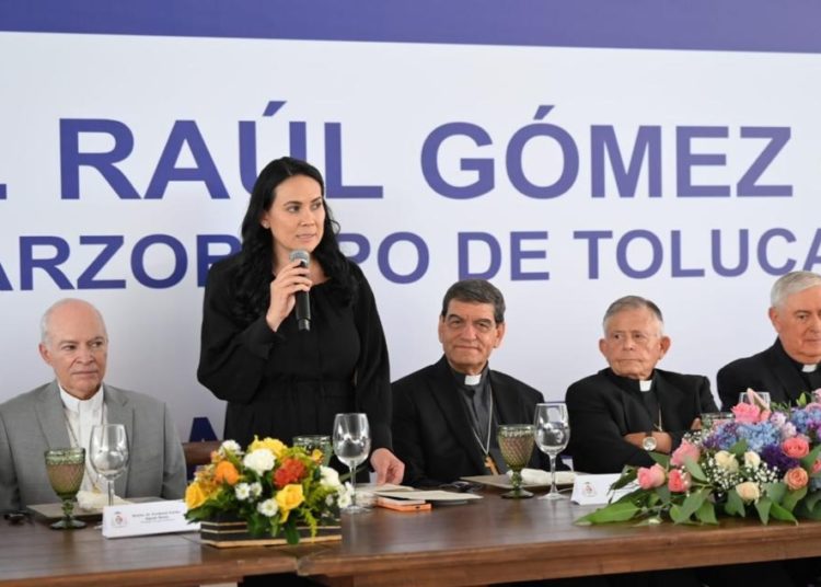 Comparte Estado de México con Iglesia Católica el propósito de velar por el bien de los demás