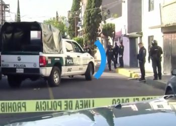 Abandonan cadáver envuelto en lona en calles de la Gustavo A. Madero