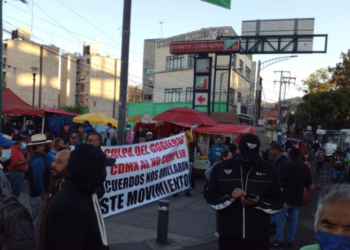 Inician bloqueos por parte de transportistas en diversos puntos de la CDMX