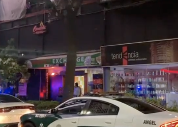 Balacera en Zona Rosa deja dos heridos