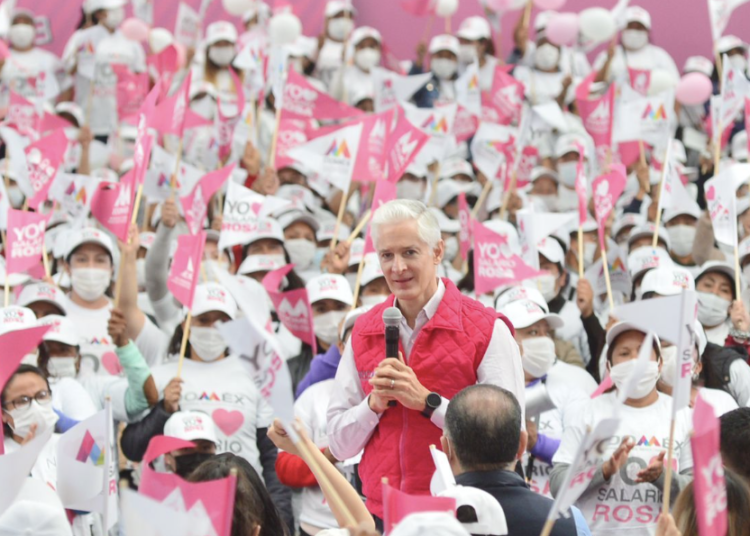 De la mano del Salario rosa apoyamos a las amas de casa para que se capaciten, emprendan un negocio y mejoren sus ingresos: Alfredo Del Mazo