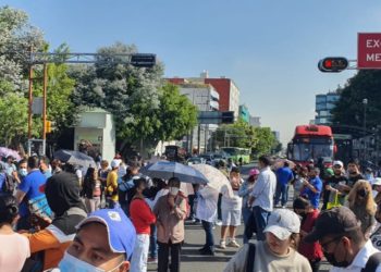 Locatarios de mercados públicos desquician vialidades capitalinas