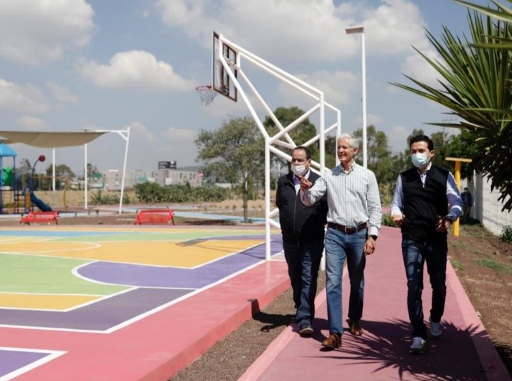 Pone en marcha Alfredo Del Mazo Parque Recreativo de Ecatepec