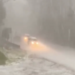 Granizada pinta de blanco la México-Toluca