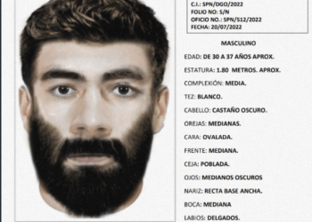 Presentan retrato hablado de segundo implicado en asesinato de doctor en Durango