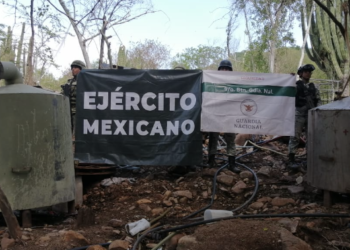 Ejército Mexicano colabora con la Guardia Nacional en la localización de ocho laboratorios clandestinos