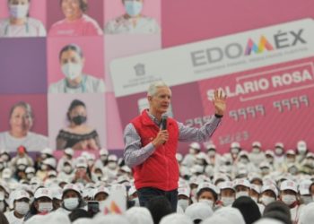 Reciben mujeres del norte del Edoméx tarjeta del Salario rosa, ya suman más de 525 mil las beneficiadas con este programa: Alfredo Del Mazo