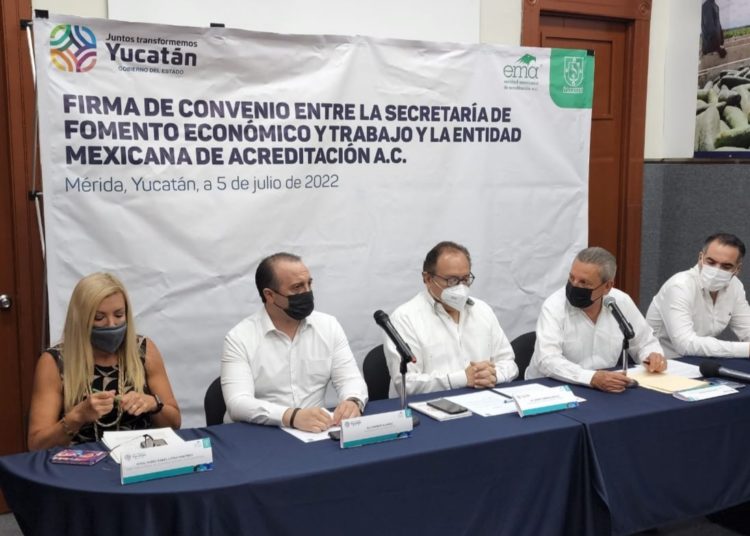 EMA y SEFOET firman convenio de colaboración para fortalecer estructura acreditada en Yucatán