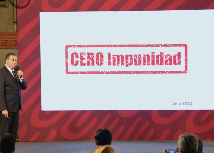 Con estrategia Cero impunidad, capturan a 49 narcomenudistas, 10 homicidas y 8 feminicidas