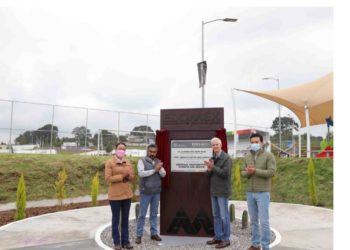 Entrega Alfredo Del Mazo Unidad Deportiva de Chapa de Mota