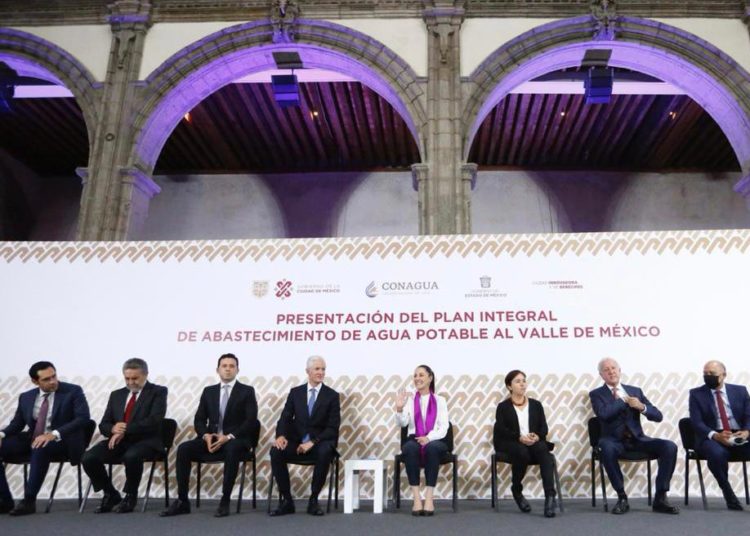 Presentan Plan Integral de agua potable en el Valle de México 2019-2030
