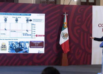 Niega AMLO que se haya detenido el rescate de los mineros atrapados en Coahuila