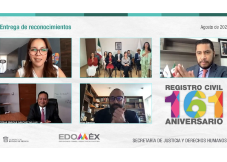 Cumple Registro Civil del Estado de México 161 años de servir a los mexiquenses
