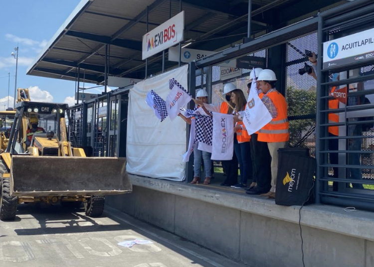 Dan banderazo de salida a obras de ampliación de la Línea 3 del Mexibús