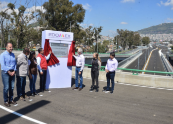 Pone en marcha Alfredo Del Mazo tramo Insurgentes a Gran Canal y Siervo de la Nación del Macrolibramiento Mexiquense