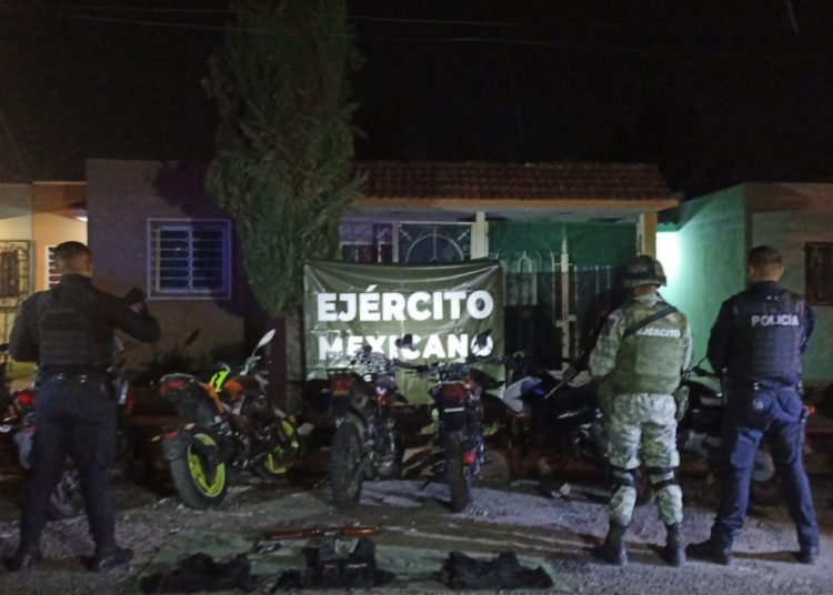 Policía de Tlajomulco monta operativo especial de seguridad en conjunto con el Ejército