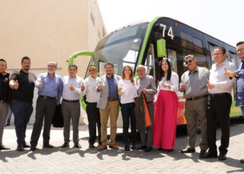 “Muy productiva reunión con directivos y personal de Transmasivo Mexibús L1”: Laura Barrera