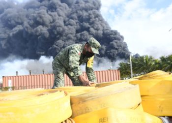 Apoya Ejército mexicano en control de incendios en Cuba
