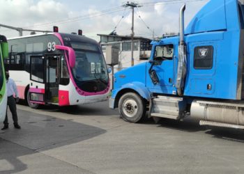 Accidente en Línea 1 del Mexibús deja cuatro lesionados