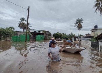 Implementa Protección Civil Sonora intenso operativo de rescate en comunidades rurales de Guaymas y Empalme