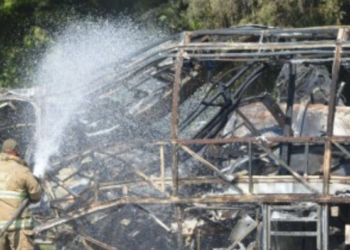 Aumenta a 18 número de muertos por accidente de autobús en Tamaulipas