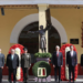 Encabezan Alfredo Del Mazo y titulares de los poderes Legislativo y Judicial del Edoméx guardia solemne y desfile cívico militar por el 212 Aniversario del Inicio de la Independencia