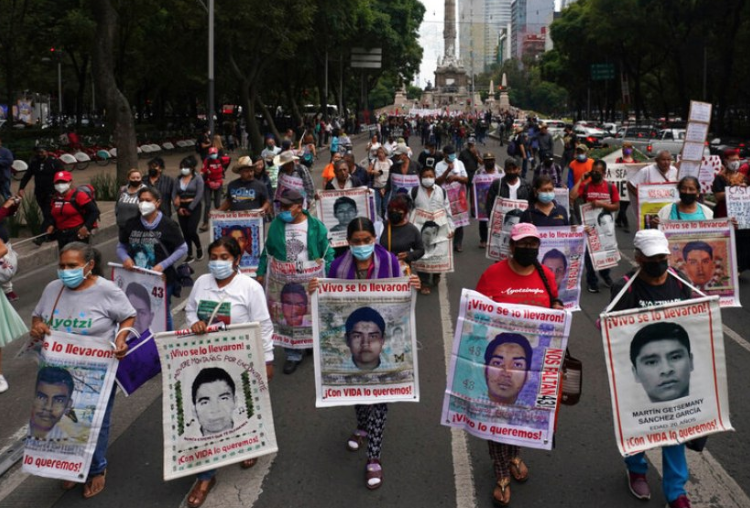 Se cumplen este lunes 8 años de la desaparición de los 43 estudiantes de Ayotzinapa