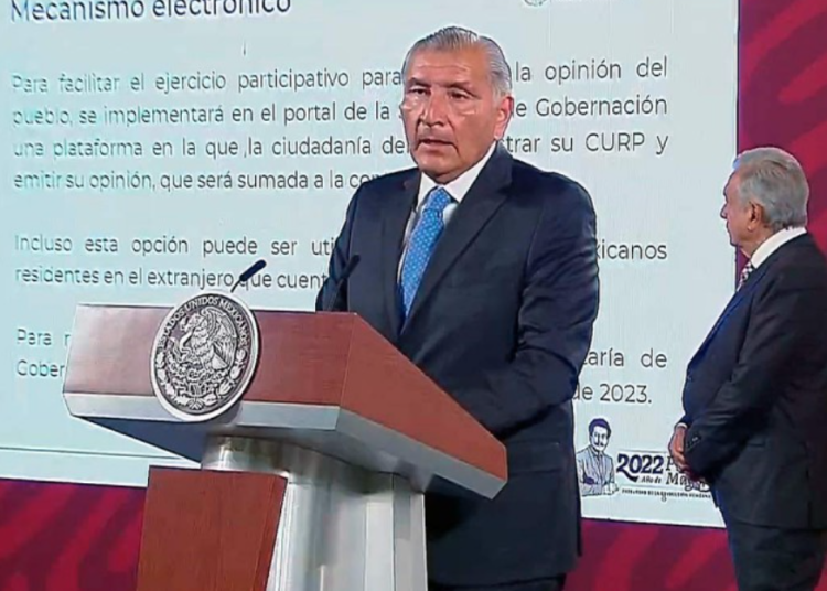 Consulta sobre Fuerzas Armadas será en enero e incluirá 3 preguntas