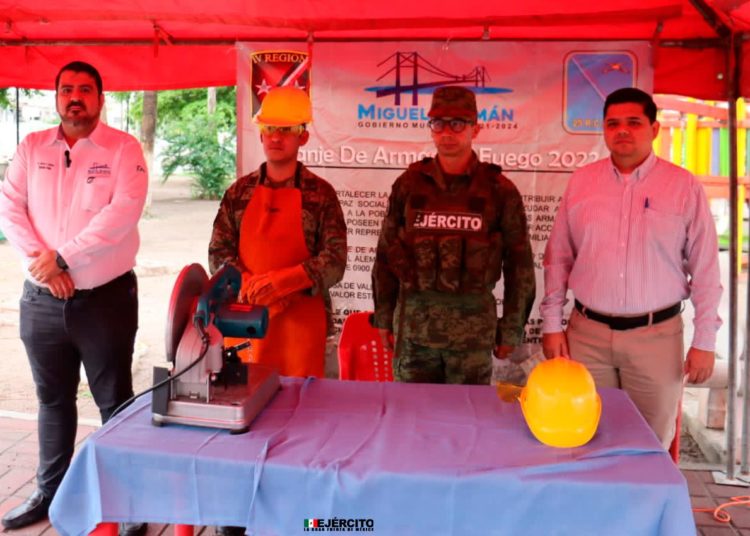 Inicia programa de canje de armas en el Estado de México