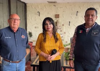 Alcaldesa de Mexicali se reúne con Mesa de Seguridad, tras el paso de Huracán Kay