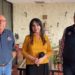 Alcaldesa de Mexicali se reúne con Mesa de Seguridad, tras el paso de Huracán Kay