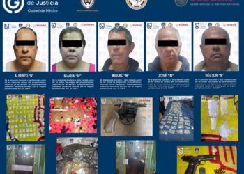 Fiscalía capitalina catea cuatro inmuebles y asegura droga