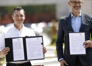 Acuerdan Monterrey y San Pedro brindar el primer mantenimiento integral en su historia al Puente Atirantado