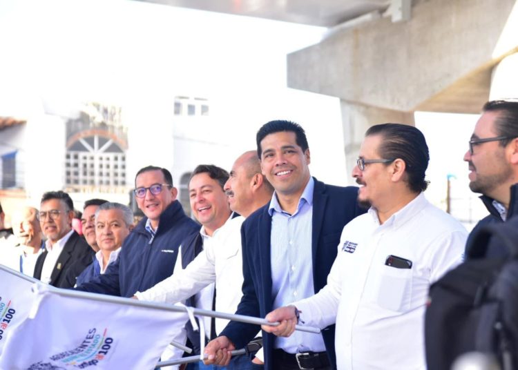 Inauguran bajo puente en Aguascalientes
