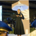 Con lluvia, rinde alcaldesa Sandra Cuevas su informe de Gobierno