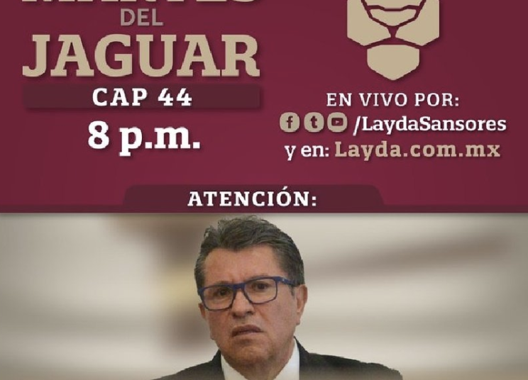 Advierte Ricardo Monreal que no se raja ante amenaza de Layda Sansores