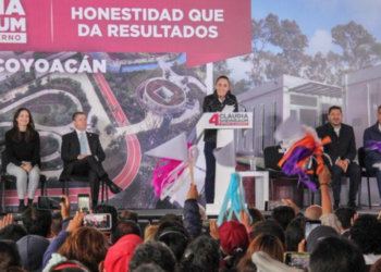Sheinbaum destaca reducción de delitos durante su informe en Coyoacán