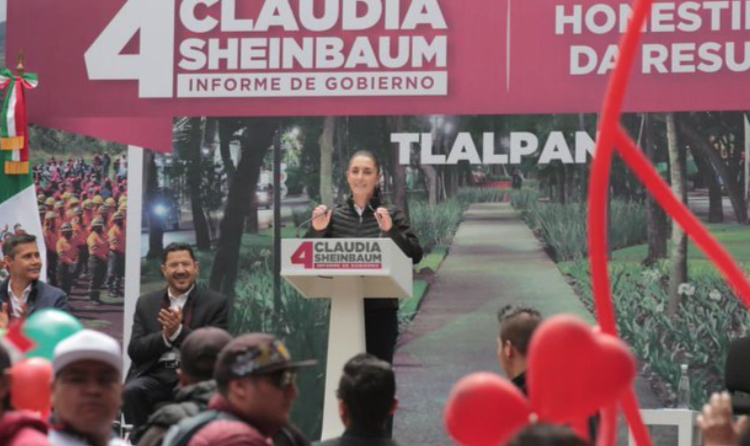 Sheinbaum anuncia cambio de uso de suelo en 21 predios de alcaldía Tlalpan
