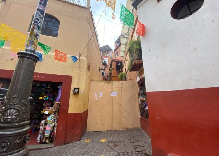 Clausuran Callejón del Beso en Guanajuato