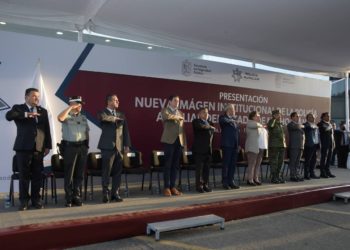 Michoacán presenta nueva imagen de la Policía Auxiliar