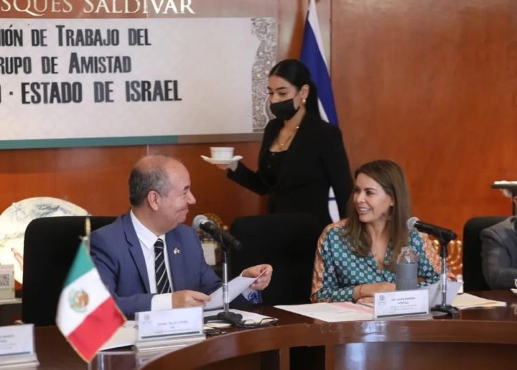 Diputada Laura Barrera Fortoul destaca avances en reunión de trabajo del Grupo de Amistad México-Israel