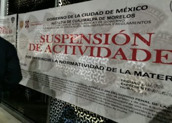 Suspenden actividades en bar Hookah tras hallar a una joven drogada y escondida en el baño