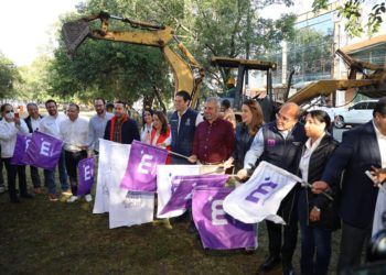 Dan banderazo a la segunda etapa de la construcción del Parque Lineal en Morelia