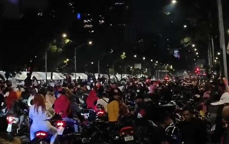 Registran 2 detenidos tras la “Rodada del Terror”