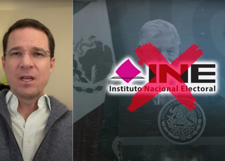 Anaya advierte que AMLO quiere desaparecer al INE por miedo a perder las elecciones
