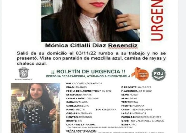 Maestra de Ecatepec es la joven encontrada sin vida en la CDMX