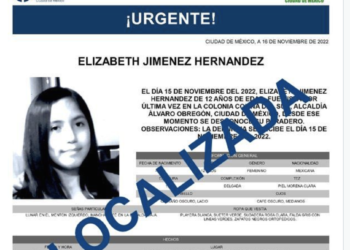Localizan sana y salva a Elizabeth Jiménez en Pachuca, Hidalgo