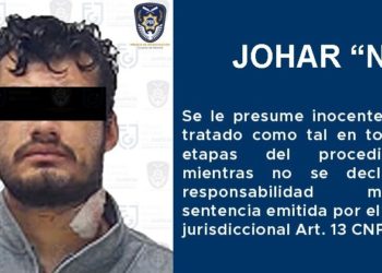 Aprehende Fiscalía capitalina a presunto feminicida en grado de tentativa