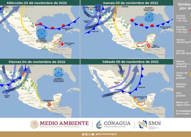 Lisa ya es categoría 1 y amenaza a Quintana Roo