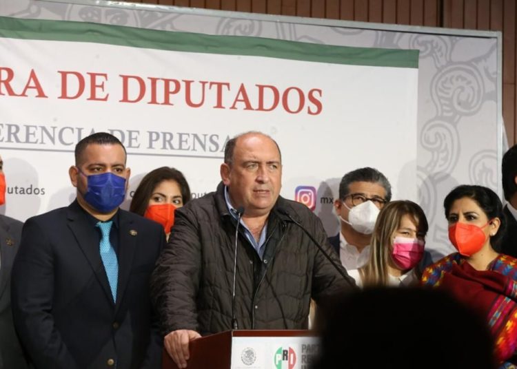 Afirma PRI que no tiene ningún pacto con el Gobierno Federal para aprobar una reforma electoral